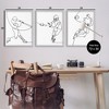 Stupell Industries Simple Line Doodle Playing Sports, 24" x 30" - 3 of 4