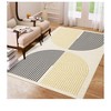 Father's Day Gifts Washable Rug Modern Geometric Arch Pattern Soft Living Room Non Slip Bedroom Indoor Floor Carpet for Kitchen Home Office - 2 of 4