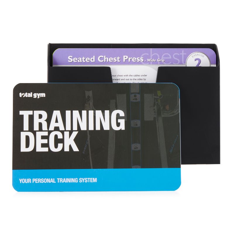 Total Gym Personal Workout Training Cards and Case with 80 Total Body Exercises and 30 Pre Designed Routines, 5 of 7