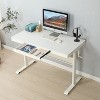 Modern Standing Desk With Storage Desks That Go Up And Down,Home Office Desk Study Table Furniture-The Pop Home - 3 of 4