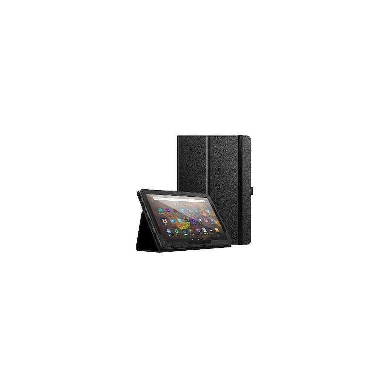 SaharaCase Bi-Fold Folio Case for Amazon Fire HD 10 (2021) Black (TB00115), 1 of 10