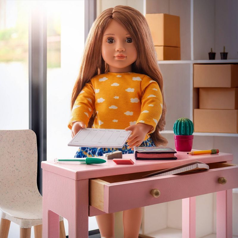 Our Generation Working Wonder Desk Accessory Set for 18&#34; Dolls, 3 of 8