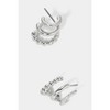 ROSALIA ILLUSION C HOOP EARRINGS - 4 of 4