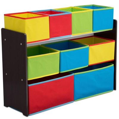 Delta Children Deluxe Multi-Bin Toy Organizer with Storage Bins - Greenguard Gold Certified