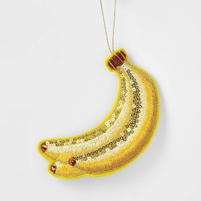 Felt Banana Christmas Tree Ornament - Wondershop™