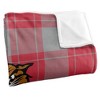 North Dakota State College Of Science Campus Plaid Spirit Silky Touch Super Soft Throw Blanket 50x60 - 3 of 4