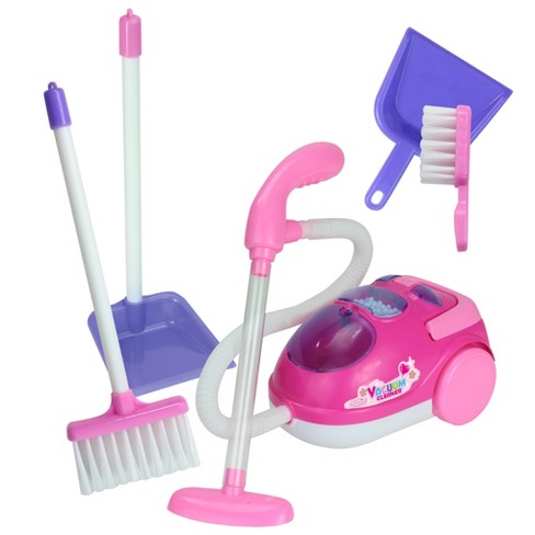 Pink cheap toy hoover