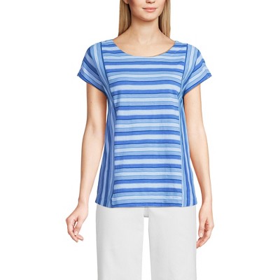 Lands' End Women's Slub Wedge T-Shirt