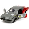 1970 Chevrolet Chevelle SS Gray Metallic and Red Metallic with Black Hood and Thor Diecast Figure 1/32 Diecast Model Car by Jada - 2 of 4