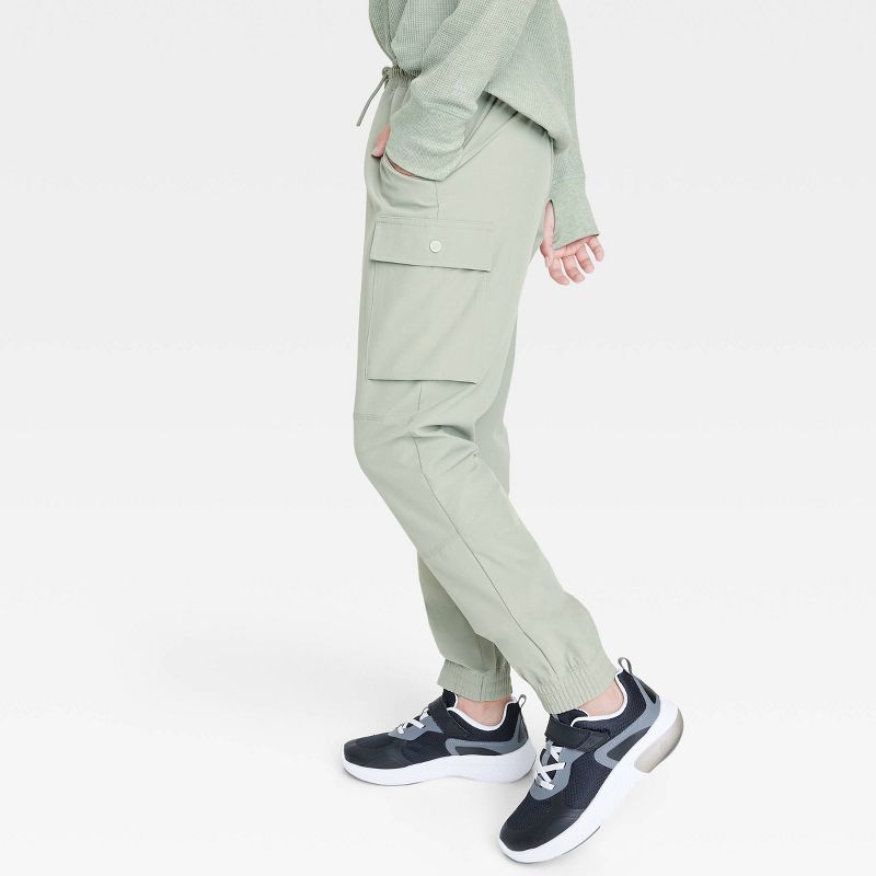 Boys' Lined Cargo Pants - All in Motion™, 3 of 4