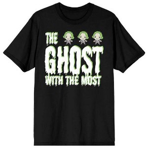 Beetlejuice 'Ghost With The Most' Women's Black Graphic Tee - 1 of 1