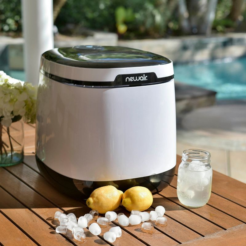 Newair Countertop Ice Maker, 50 lbs. of Ice a Day, One Button Operation and Easy to Clean BPA-Free Parts, 5 of 15