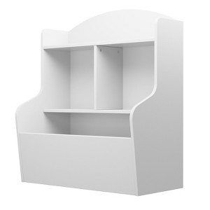 3-Tier Toy Storage Cabinet and Bookcase, Multi Shelf with Cubby Organizer Cabinet for Toys, for Playroom, Bedroom - 1 of 4