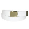 CTM Cotton Adjustable Belt with Brass Buckle - 2 of 4