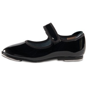 Girl's Tap Shoes by Danz N Motion Mary Jane Easy Strap No Buckle - 1 of 3