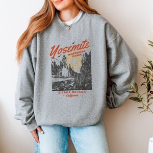 Simply Sage Market Yosemite National Park Sierra Nevada Sweatshirt - 1 of 4