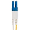 Monoprice Fiber Optic Cable - 1 Meter - Yellow | LC/UPC-LC/UPC, G657A1, Single Mode, Duplex, 2mm, PVC - 4 of 4