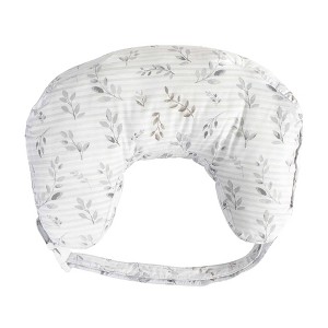 Boppy Best Latch Nursing Pillow - Gray Leaf Stripe - 1 of 4