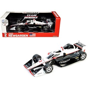 Dallara IndyCar #2 Josef Newgarden "Hitachi" Team Penske "NTT IndyCar Series" (2024) 1/18 Diecast Model Car by Greenlight - 1 of 3