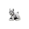 Black Bow Jewelry Sterling Silver Boxer Bead Charm - 2 of 4