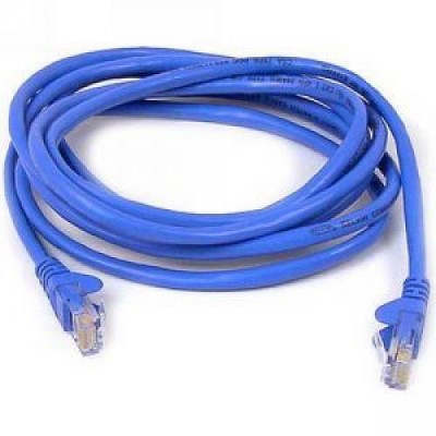 Belkin 900 Series Cat. 6 UTP Patch Cable - RJ-45 Male - RJ-45 Male - 8ft - Blue