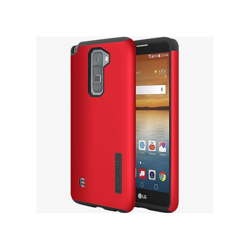 Incipio DualPro Case for LG Stylo 2 V - Iridescent Red/Black, 2 of 5
