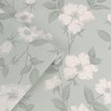Laura Ashley Fleurir Smoke Green Wallpaper - 3 of 4