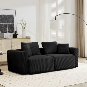 Hyleory Sectional Compression Sofa, Indoor Furniture Convertible Modular Compression Sectional Sofa Set - 1 of 1