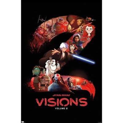 Trends International Star Wars: Visions Season 2 - One Sheet Framed Wall  Poster Prints