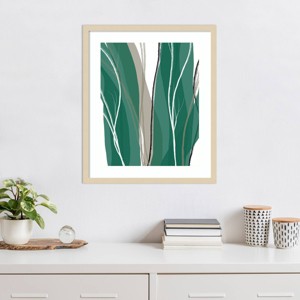 Amanti Art Sea Meadow IV by Jim Schlotzhauer Wood Framed Wall Art Print - 1 of 4