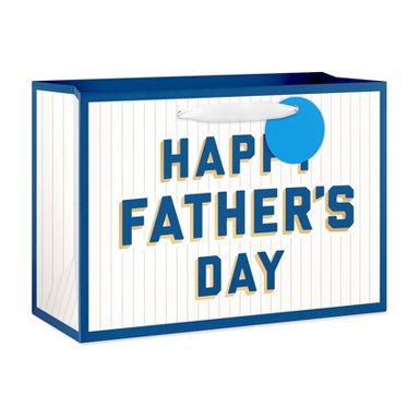 Medium Father's Day Gift Bag, Happy Father's Day 1 Bag 7"x10"