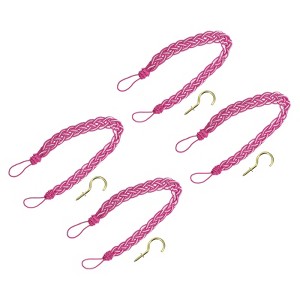 Unique Bargains Hand Woven Decorative Braided Curtain Tiebacks - 1 of 4