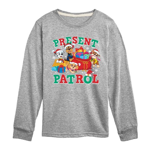 Boys' - Paw Patrol - Present Patrol Long Sleeve Graphic T-shirt : Target