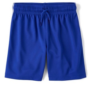The Children's Place Boys Quick Dry Side Stripe Mesh Active Shorts