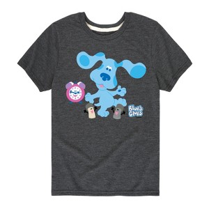 Boys' - Blue's Clues & You! - Blue Clues Crew Short Sleeve Graphic T-Shirt - 1 of 4