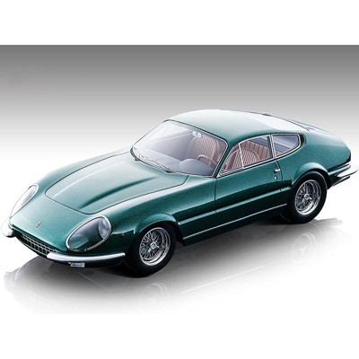 1967 Ferrari 365 GTB/4 Daytona Prototipo Green Metallic "Mythos Series" Limited Edition to 55 pcs 1/18 Model Car by Tecnomodel