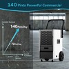 EUHOMY Commercial Dehumidifier - 160 Pints/Day for Large Spaces, Ideal for Basements, Warehouses, and Workshops - 2 of 4