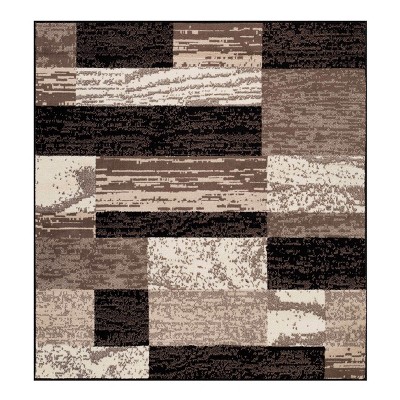 Contemporary Patchwork Geometric Indoor Area Rug by Blue Nile Mills