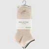 Goldtoe Signature Collection Women's 6pk Modern Essentials Cushion No Show Socks - Oatmeal Heather/Off White/Gray Heather 6-9 - 2 of 4