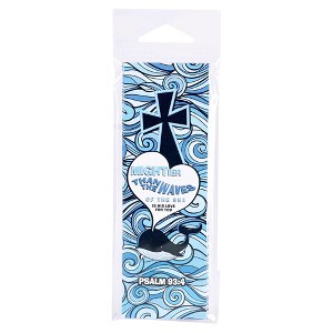 Dicksons BKM-3201 Mightier Than Waves is His Love Blue 5 Inch Paper Place Keeper Bookmark Pack of 12 - 1 of 2