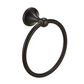BWE Traditional Wall Mounted Towel Ring Bathroom Accessories Hardware in Oil Rubbed Bronze