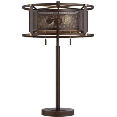 metal shade table lamp