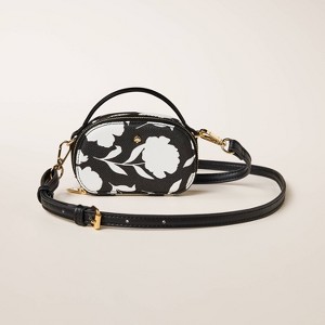 Classic Rose Mini Crossbody Bag - kate spade new york x Target Black/White - 1 of 4