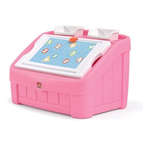 Step2 2-In-1 Toy Box - Pink : Target