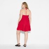 Women's Godet Halter Mini A-Line Dress - Wild Fable™ - 3 of 3