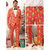 TATT 21 Men's Halloween Funny Printed Pumpkin Halloween Christmas Costume Trousers - 4 of 4