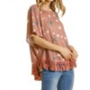 Women's Star Print Tassel Top - umgee - 2 of 4