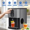 Kismile 33-lb Ice Storage 44-lb Ice Per day Countertop or portable Nugget/Pebble Ice Maker - 2 of 4