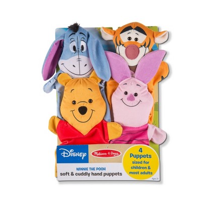 Melissa & Doug Winnie the Pooh Soft & Cuddly Hand Puppets