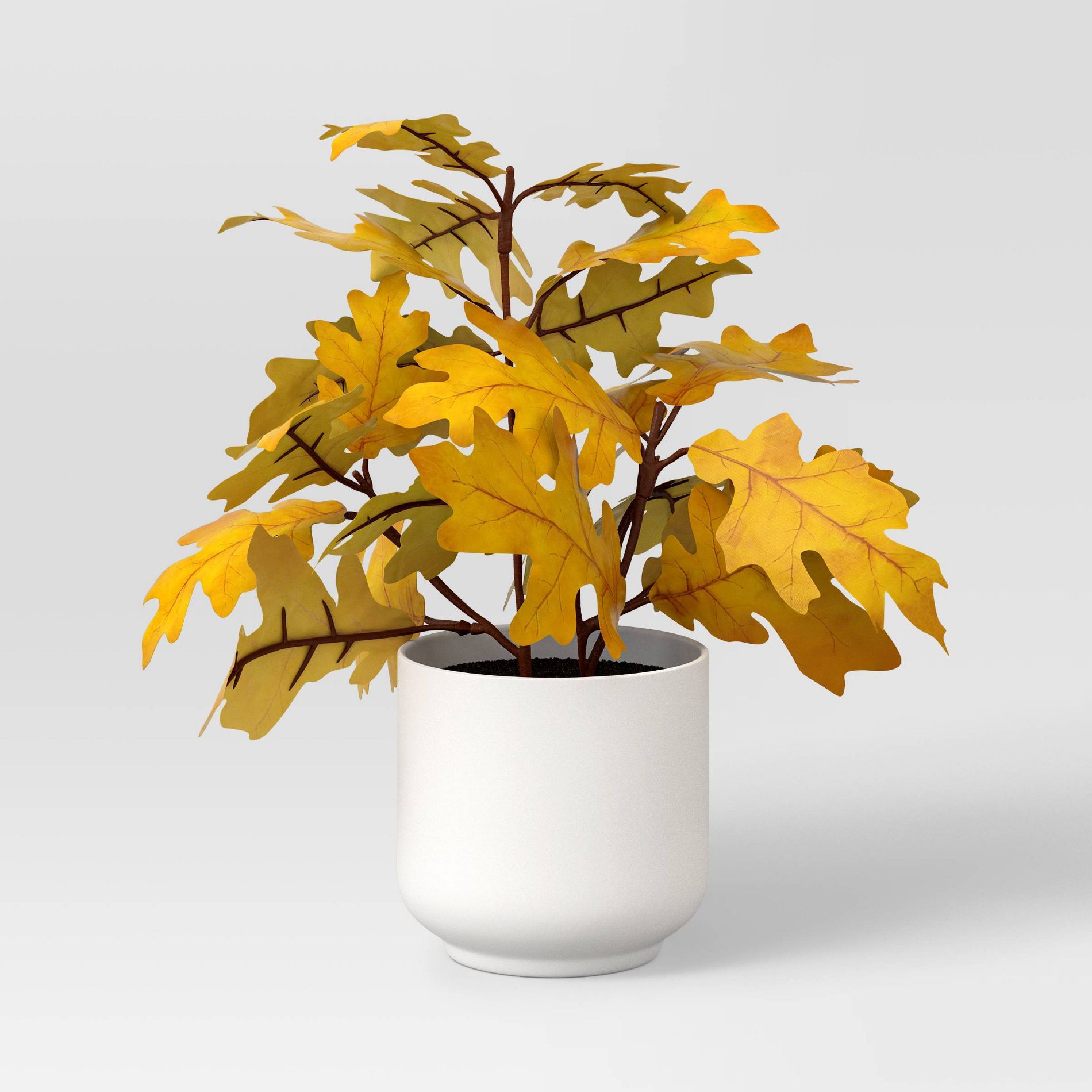 Yellow Oak Leaf Mini Arrangement - Room Essentials™